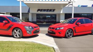 his and hers Ford Falcons